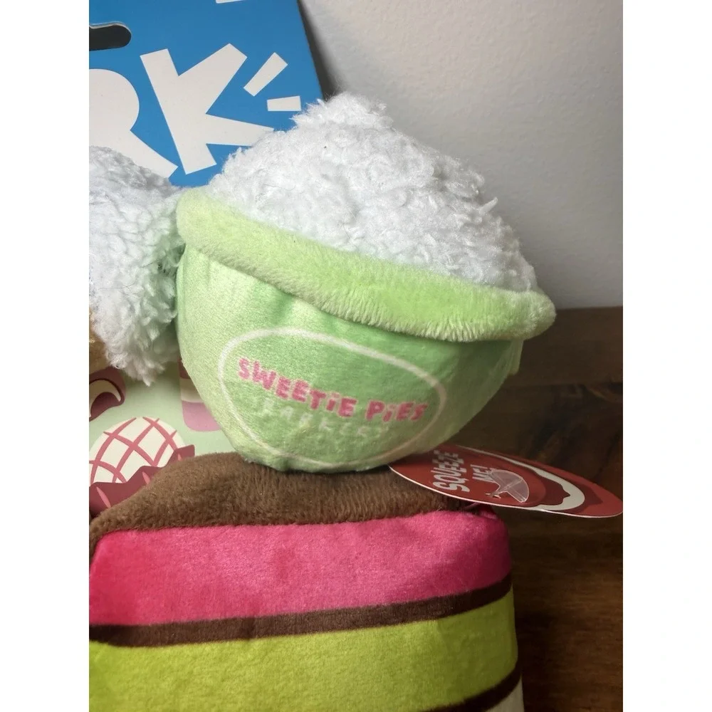 New Bark Box Sweetie Pies Barkery Dog Toys Valentines Day XS-S Dogs 4 Pieces